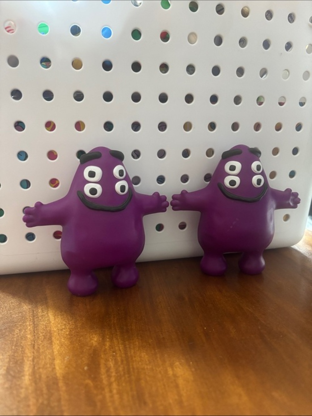 Cactus Plant Flea Market Purple Three-Eyed Monster/ grimace happy meal toy